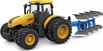 Traktor s příslušenstvím a efekty 37 cm