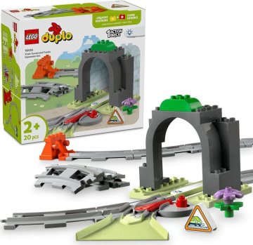 LEGO® DUPLO® 10425 Železniční tunel a koleje – rozšiřující sada