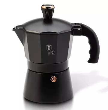 BERLINGERHAUS Konvice na espresso 3 šálky Black Rose Collection BH-1973