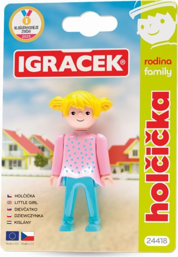 Igráček Rodina Holčička - figurka