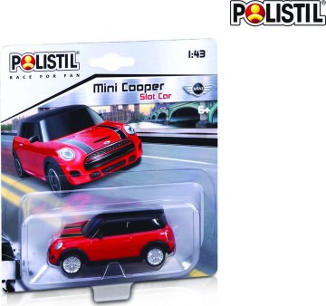 Polistil Mini Cooper Slot car 1:43 Red