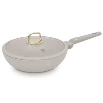 WOK pánev s poklicí s titanovým povrchem 28 cm Sahara Collection