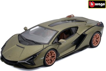 Bburago 1:24 Plus Lamorghini Sian FKP37 - Green