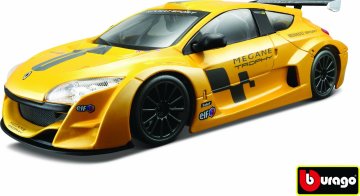 Bburago 1:24 Renault Mégane Trophy Metallic žlutá 18-22115