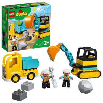 Duplo LEGO® DUPLO® 10931 Náklaďák a pásový bagr