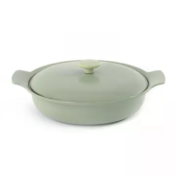 BERGHOFF Pekáč s poklicí litinový RON 28 cm zelená BF-3900043