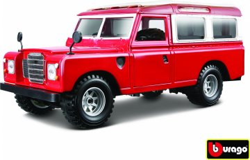 Bburago 1:24 Land Rover červená 18-22063