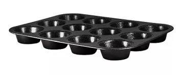 BERLINGERHAUS Forma na muffiny s nepřilnavým povrchem 12 ks Black Rose Collection BH-1436