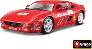 Bburago 1:24 Ferrari Racing F355 Challenge Red