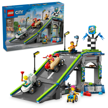 LEGO® City 60460 Tvoje pravidla: Závodní dráha s rampami