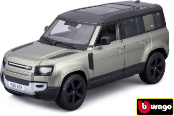 Bburago 1:24 Plus Land Rover Defender 110 Green