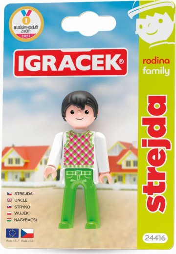 Igráček Rodina Strejda - figurka