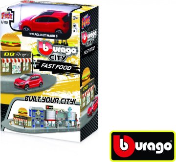 Bburago city 1:43 18-31504 Fast food