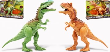 Primal Clash! Bitevní dinosaurus 21 cm