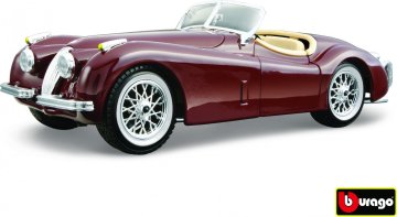 Bburago 1:24 Jaguar XK 120 Roadster (1951) Red