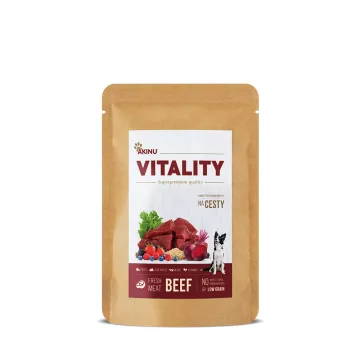 Akinu VITALITY na cesty hovězí pro psy 150 g