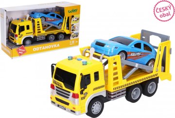 Wiky Vehicles Tahač s autem a efekty 26x10x14 cm - český obal