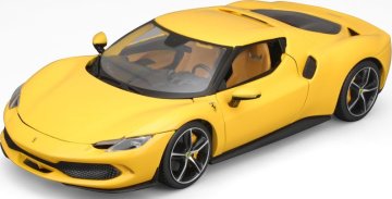 Bburago 1:18 Ferrari 296 GTB - Yellow