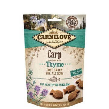 Carnilove Dog Semi Moist Snack Carp&Thyme 200g