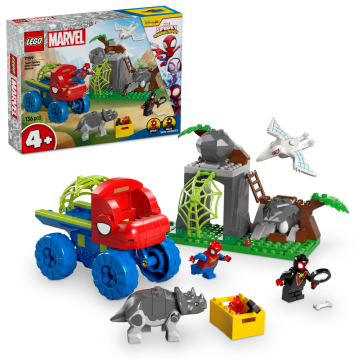 LEGO® Marvel 11199 Spideyho tým a záchrana dinosaurů s truckem