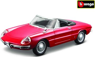 Bburago 1:32 Alfa Romeo Spider (1966) Red