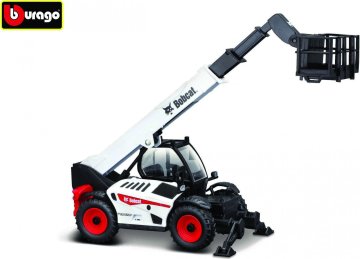 Bburago 1:50 Bobcat T40.180SLP Telehandler w/Man Platform