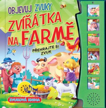 FONI book Objevuj zvuky - Zvířátka na farmě 2 - kniha