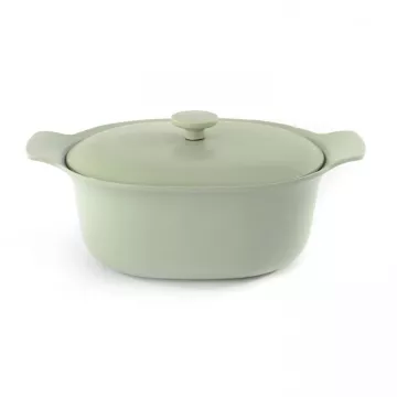 BERGHOFF Hrnec s poklicí litinový RON 28 cm zelená BF-3900044