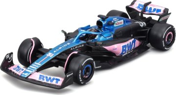 Bburago 1:43 RACE Formula F1 - BWT Alpine F1 Team A523 (2023) #31 (Esteban Ocon)