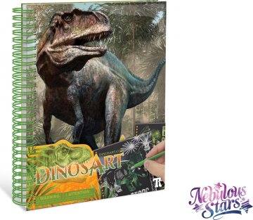 DinosArt Vyškrabovací deníček