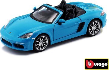 Bburago 1:24 Porsche 718 Boxster Blue