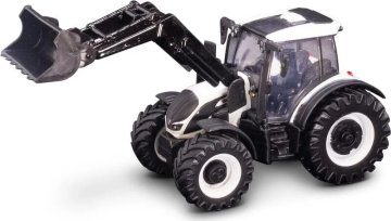 Bburago Farm Traktor 10cm Valtra N174 s přední lžící