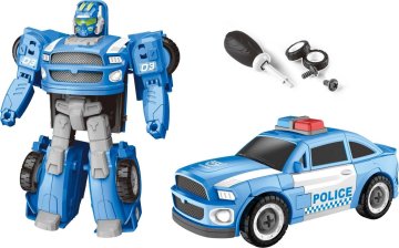 Autorobot policejní šroubovací 15 cm