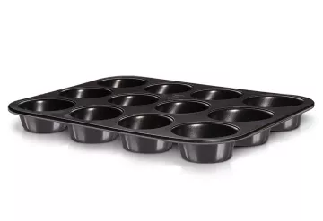 BERLINGERHAUS Forma na muffiny s titanovým povrchem 12 ks Carbon PRO Line BH-1821