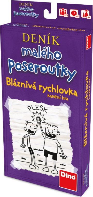 DENÍK MALÉHO POSEROUTKY – BLÁZNIVÁ RYCHLOVKA Cestovní hra