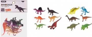 Wiky Zvířátka figurky dinosauři 6 ks set 10 cm