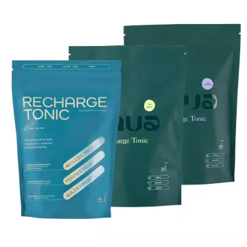 Sada 3 produktů EQUA Recharge Tonic - zdravé nápoje EQUA pro hydrataci a energii