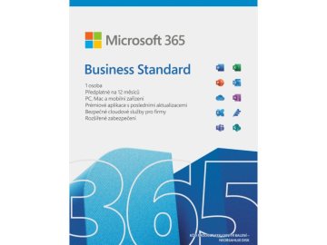 Microsoft 365 Business Standard P8 Mac/Win, 1 rok, CZ