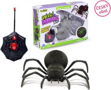 Wiky RC Pavouk RC svítí ve tmě 20 cm - český obal