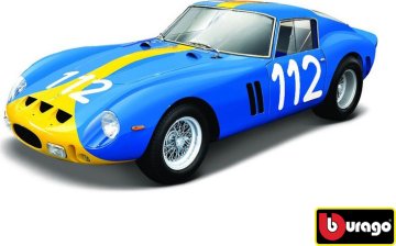 Bburago 1:24 Ferrari Racing 250 GTO modrá 18-26305