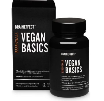 BrainEffect - Německo Esenciální VEGAN Základ 90 kapslí