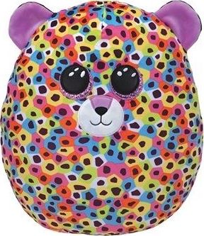 Ty Squish-a-Boos GISELLE, 22 cm - rainbow leopard with horn (1)