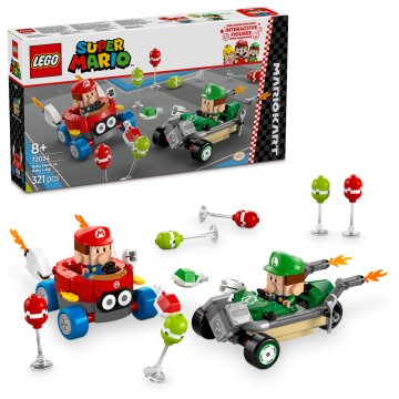 LEGO® Super Mario™ 72034 Mario Kart™ – Baby Mario vs. Baby Luigi