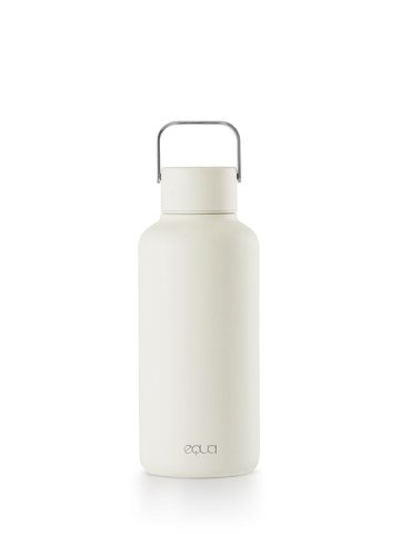 EQUA Timeless Off White 600 ml a 1000 ml lahev z nerezové oceli Velikost varianty: 600 ml