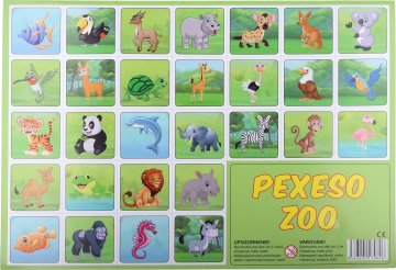 Pexeso Zoo ilustrované