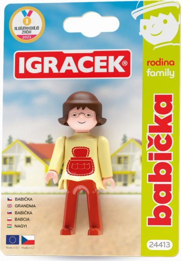 Igráček Rodina Babička - figurka