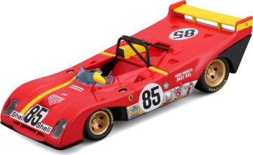 Bburago 1:43 Ferrari Racing 312 P 1972