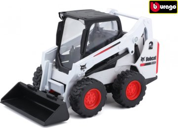 Bburago 10 cm Bobcat S590 Skid-Steer Loader w/bucket