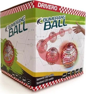 DRIVERO Bumerang ball červený