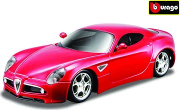 Bburago 1:32 Alfa 8C Competizione (2007) Red